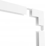Угловое соединение стена-потолок накладной Smart, белый TR2108-WH Denkirs (220V)
