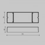 Усилитель сигнала DALI DT6 DT8 150mA 230VAC Maytoni 721013