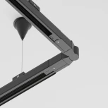 Коннектор поворотный шарнирный Trinity черный (трехфазный) Maytoni Technical TRA005CS-31B (220V)