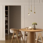 Подвесной светильник Elektrostandard Join 50313 LED 7W 4000K латунь (220V, на проводе, круглые)