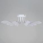 Потолочная люстра светодиодная с пультом и ночным режимом Reluce 14390-0.3-08S white (Умный дом) (220V)