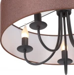 Подвесная люстра V3983-1/5 Vitaluce (220V, на цепи, круглые)