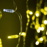 Светодиодная гирлянда ARD-EDGE-CLASSIC-2400x600-CLEAR-88LED-FLASH Gold (230V, 6W) (IP65)