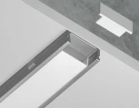 Алюминиевый профиль накладной для светодиодной ленты до 11мм Ambrella Illumination GP1700AL