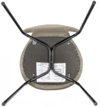 Стул Seven латте велюр с чёрными ножками Bradex Home RF 0253