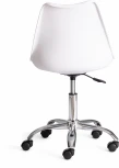 Компьютерное кресло для оператора Tetchair TULIP (Металл,Пластик,/Белый,Хром)