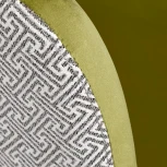 Стул Bruno ярко-зеленый с жаккардом Bradex Home RF 0360