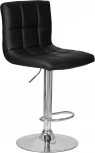 Стул барный DOBRIN CANDY (черный) 5006-LM CANDY, цвет сиденья черный, основания хром