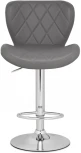 Барный стул Woodville Porch gray / chrome 15509