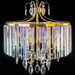 Подвесная люстра Citilux Инга CL335163 (220V, подвески, на цепи, круглые)