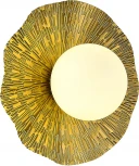 Настенный светильник Evoluce Lorea SLE1196-301-01 Латунь/Белый G9 1*5W 4000K