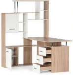 Компьютерный стол Woodville КС15 левый дуб сонома 328695