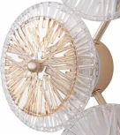 Бра светодиодное Arte Milano AM-1252B 5.1252B.D250.H600.LED G (220V, круглые)