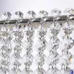 Подвесная люстра светодиодная APL LED Sicilia SH06.70.A.Ni.4000 (220V, хрусталь, на тросе)