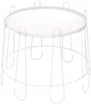 Столик кофейный SHT-CT6-2 белый муар от фабрики Mebelik