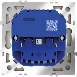 Розетка с заземлением, шторками и USB Type A+С (сталь) Voltum S70 VLS040505