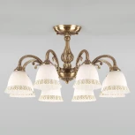 Потолочная люстра на штанге Eurosvet Campina 60107/8 античная бронза (220V)