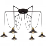 Подвесной светильник Citilux Эдисон CL451261 (220V, на проводе, паук)