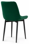 Стул Баодин велюр зеленый / черный 502109 Woodville