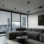 Светильник потолочный светодиодный Elektrostandard Block 25108/LED 10W 4000K черный (220V)