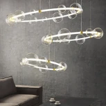 Подвесная люстра Sessa Ring D107 ImperiumLoft Sessa-Ring01 (195006-23) (LED, 220V, на тросе)