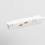 Коннектор питания угловой Gravity белый (магнитный) Maytoni Technical TRA004CPC-22W (48V)