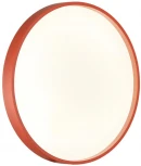 Настенно-потолочный светильник светодиодный Sonex Mavic 7744/CL COLOR SN пластик/белый/красный LED 30Вт 4000К D330 IP43 (220V, круглые)