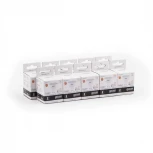 Лампочка светодиодная полусфера белая колба GU10 7 Вт 530 lm 3000K теплое белое свечение Gauss Elementary 13617