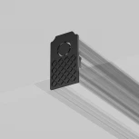 Заглушка торцевая 2шт Exility встраиваемый черный (магнитный) Maytoni Technical TRA034EC-42B