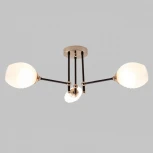 Потолочная люстра на штанге Imex MD.4144-3-S-BK+FGD