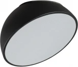 Потолочный светильник круглый Sonex Pluto Black 7658/35L пластик/белый/черный LED 35Вт 4000K D300 IP20 (220V, круглые)