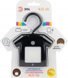 Ночник светодиодный с датчиком движения на батарейках ЭРА NLED-486-1W-MS-BK