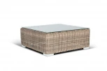 Журнальный столик плетеный, цвет соломенный 4SIS Лунго YH-S4019G