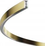 Шинопровод круглый из полукругов 1200мм Flarity латунь Maytoni Busbar trunkings Flarity TRX154-2SR-D1200-BS