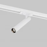 Трековый светильник однофазный Maytoni Focus T TR141-1-6W3K-M-W (LED, 220V, круглые)