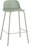 Стул полубарный Stool Group Mist серо-зеленый УТ000036889