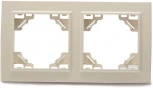 Рамка на 2 поста (слоновая кость) Stekker Эрна 39241