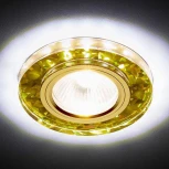 Встраиваемый точечный светильник Ambrella Декоративные Led+mr16 S225 WH/G/WH