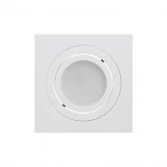 Встраиваемый светильник под лампу GU5.3 белый Wolta Alto WDL-GU5.3/01W-S