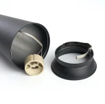 Подвесной светильник Feron ML1838 Barrel BELL levitation 48421 MR16 35W черный (220V, на проводе, круглые)