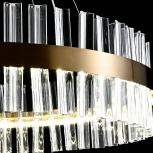 Подвесной светильник хрустальный светодиодный с пультом Reluce 98011-0.4-500 TB (220V, на тросе)