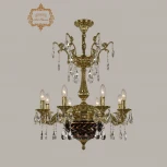 Подвесная люстра Art Classic 31.19 31.19.8.CK125SP.250SP.G.Sp.Amber.Blue.1D