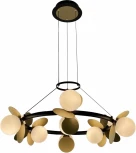 Подвесной светильник светодиодный с пультом iLedex Savage C4641-9 MBK+SGD (220V, на проводе, шарики)