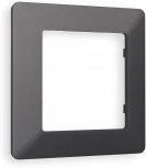 Рамка Ambrella Volt ALFA Line (Антрацит серый) 1-ая AF110651