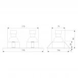 Светильник встраиваемый Elektrostandard Andi 15700/02