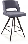 Стул полубарный Top Concept Molly, ткань серый