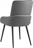 Стул Stool Group Мюнхен экокожа серая велюр серый УТ000035940