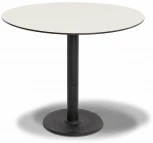 "Каффе" интерьерный стол из HPL круглый Ø70см, цвет молочный 4SIS арт.УТ-00000578