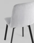 Стул Stool Group Oliver Square велюр светло-серый УТ000034876