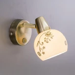 Спот Citilux Соната CL520513 (220V, выключатель, листья)